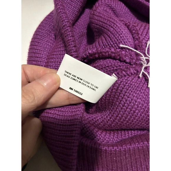 Noah x RHCP Tam Beanie Hat Purple - Picture 5 of 10